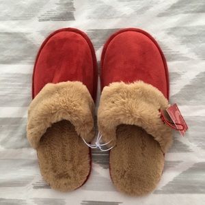 Red slippers